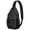 Black-65, variant on Teen Sports Sling Bag Shoulder Backpack with Softball Print, Mesh Sides Perfect Gift for Boys, Young Players