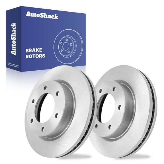 AutoShack Front Vented Brake Rotors 2-PC Set Replacement for 2019-2024 Ford Ranger 2021-2024 Ford Bronco 12.24" (311 mm)