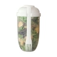 thumbnail image 2 of Recipiente Para Ensalada ANGGREK Taza De Ensalada Ligera 1000 Ml Con Tapa Y Tenedor, 2 of 7