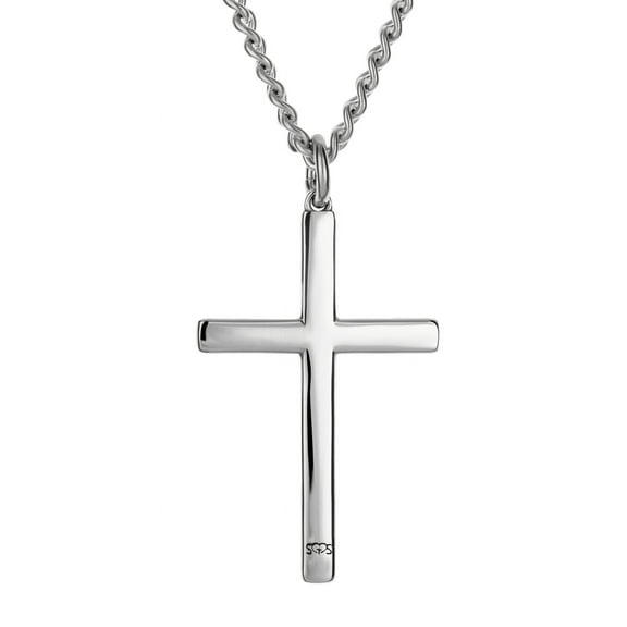Shields of Strength Men's Philippians 4:13 Cross Necklace by Shields of Strength