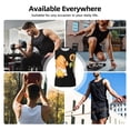 thumbnail image 6 of Balery Sunflower Gnomes 5 Men's Sleeveless Muscle Shirts Workout Tank Top, Moisture Wicking, Odor Protection-X-Large, 6 of 8
