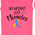 thumbnail image 4 of Inktastic No Mistakes, Just Miracles Down Syndrome Awareness Boys or Girls Baby Bodysuit, 4 of 5