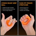 thumbnail image 5 of Grip Strengthener Kit 5 Pack, Adjustable Hand Grip Strengthener 22-220lb, Forearm Strengthener with Counter, Wrist Trainer, Finger Stretcher, Grip Ball, 5 of 12
