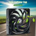 thumbnail image 4 of Kuymtek PHANTEKS MG 4Pin PWM PC Case Ventilador de refrigeración Disipador de calor Chasis Radiador (140 mm) Kuymtek 3xd0hq6pu6yc7an8D02, 4 of 9