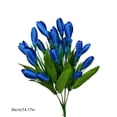 thumbnail image 3 of weibbin Artificial Magnolia Flower Bud Stem 14 Inch For Wedding Bouquet Home Decor, Silk Floral Arrangement, 3 of 6