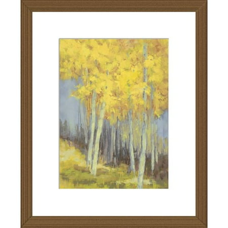 - Winston Porter 'Gold Leaf' Framed Print