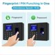 thumbnail image 2 of Fingerprint Clock Finger Scanning and PIN Punch in One, Plug, 2 of 5