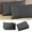 🔥 Dark Gray_New, variant on TTJ 2-Pack Brushed Microfiber Pillowcases 20x36 in Envelope Closure Soft Shrink Fade Resistant Durable Breathable King Size Pillow Shams Easy Care Hotel Quality Bedding