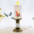 thumbnail image 3 of Christmas Music Box Night Light Craft Ornament Musical Box for Party Accessories Santa, 3 of 9