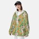 thumbnail image 3 of Balery Snake And Floral Sudadera ligera de manga larga con capucha y protección solar UPF 50+ para hombre y mujer, ideal para pesca y running-X-Large, 3 of 7