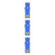 thumbnail image 4 of Kenally Destornillador mini portátil 6 en 1 linterna LED interior al aire libre hogar bicicleta camping noche reparación herramientas de iluminación Azul 3piezas Kenally CBP186966, 4 of 6
