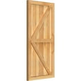 thumbnail image 6 of 21 1/2"W X 44"H Timbercraft Four 5 3/8" Boards Framed Board-N-Batten Shutters W/Z-Bar, Rough Sawn Western Red Cedar (Per Pair), 6 of 13