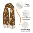 thumbnail image 3 of Shawl Wraps for Women - Autumn With Pumpkin Harvest Oversized Fall Winter Fashion Blanket Scarf for Women, 3 of 6