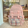 thumbnail image 2 of ZLBDYG 17.3 Inchs Fashion Backpack, Big Student Laptop Backpack Aesthetic Bookbags for College Women Elementary Middle High School Travel Bookbag, Back to School Supplies, 2 of 9