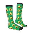 thumbnail image 3 of Fotbe Cartoon Fruit 1 print Women's Men's Novelty Crew Socks Cotton Socks Knee High Socks for Walking,Running,Nurses,Pregnancy, 3 of 9