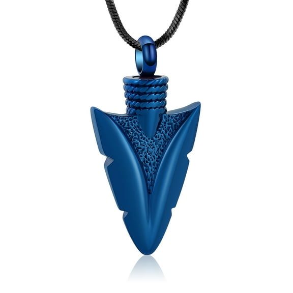 Arrow Head Cremation Jewelry for Ashes Hodler Urn Necklace for Ashes of Loved One