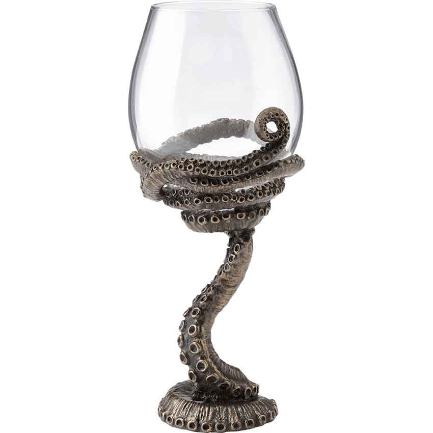 Octopus Tentacle Wine Glass by Medieval Walmart.com