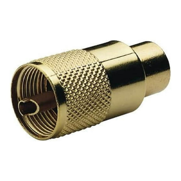 Glomex RA131GOLD Twist-On Gold-Plated PL-259 Connector