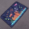 thumbnail image 3 of Magnetic Adsorption Cartoon Car Side Window Sun Shade Auto Sunshade Protector Curtain Block Harmful UV Rays Sun Glare Strong Sunlight Heat for Baby Kids Child Pets (Deep Sea Adventure), 3 of 8