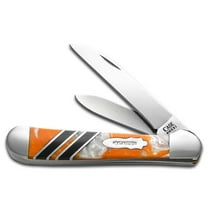Case xx Knives Copperhead Vault Collection Tennessee Orange & Black Corelon Stainless Pocket Knife