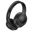 thumbnail image 2 of Wireless Bluetooth Headphones,Intelligent Noise Reduction, Built-in Microphone for iPhone, iPad, Low Latency,High Battery,Head Mounted Wired and Wireless Double Mode Foldable Soft Headband,Black, 2 of 6