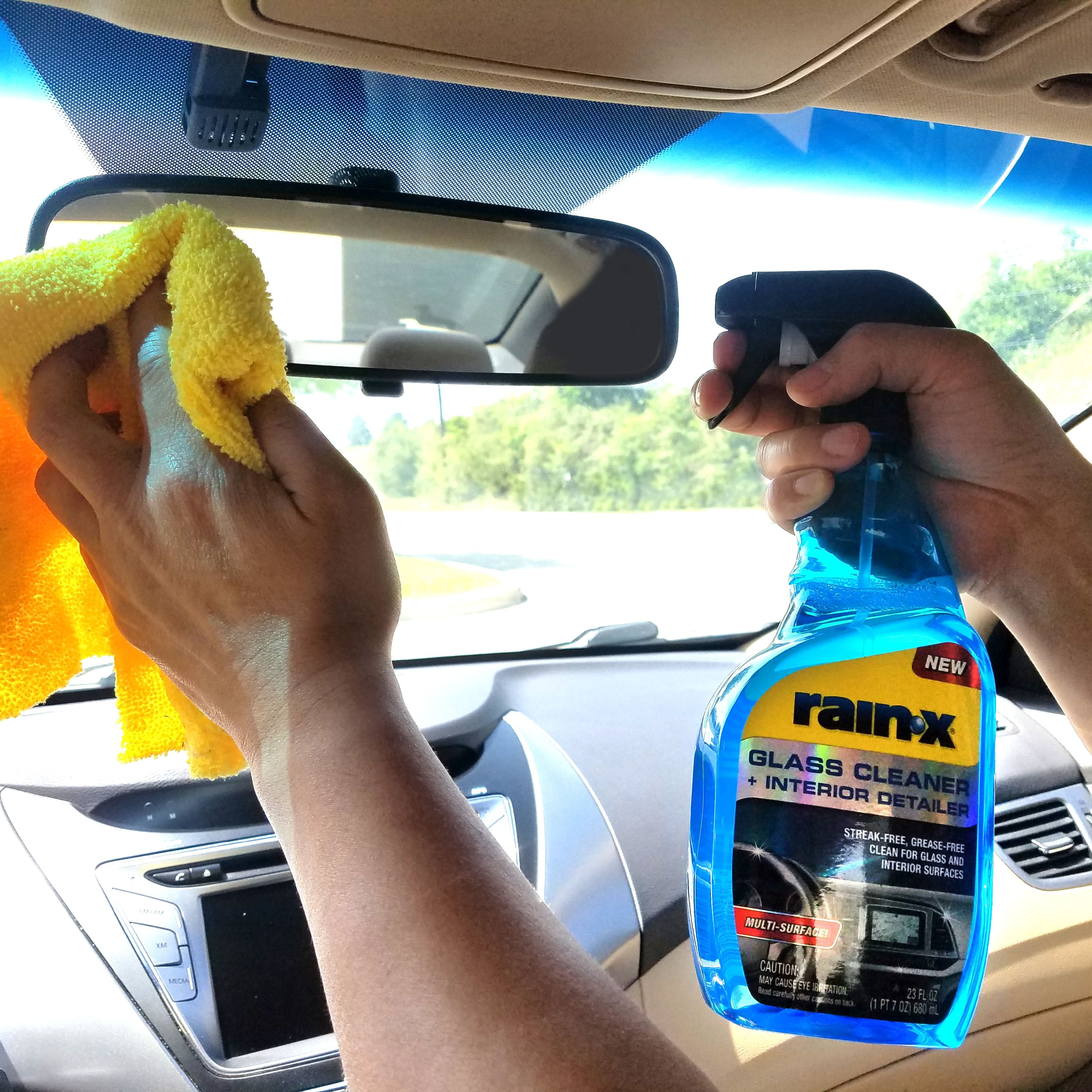 NEW! Rain-X Glass Cleaner With Interior Detailer 23oz