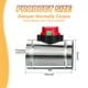thumbnail image 2 of Compensador de Conducto de 4" de Acero Inoxidable Motorizado Ajustable Control de Compensadores de Volumen HVAC, 2 of 5
