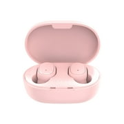 Docooler Bluetooth Earbuds, True Wireless with Charging Case, Pink, A6S pro
