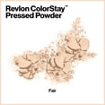 thumbnail image 3 of Revlon ColorStay Pressed Powder Makeup, Full Coverage, Longwearing, 810 Fair, 0.3 oz, 3 of 6
