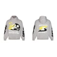 thumbnail image 1 of Sweat à Capuche Planète Cassé Tendance Américaine Imprimé Amusant de Rue plus Velours design Ample, 1 of 5