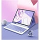 thumbnail image 2 of Ipad Mini 6 Keyboard Case With Mouse,8.3 Inch Generation Case With Detachable Wireless Bluetooth Keyboard Pencil Holder Leather Smart Coverpurple, 2 of 4