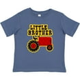 thumbnail image 3 of Inktastic Red Tractor Little Brother Boys Baby T-Shirt, 3 of 5