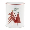 thumbnail image 2 of Melrose Tall Cylindrical Joy and Noel Christmas Planter - 9.5" - Set of 2, 2 of 3