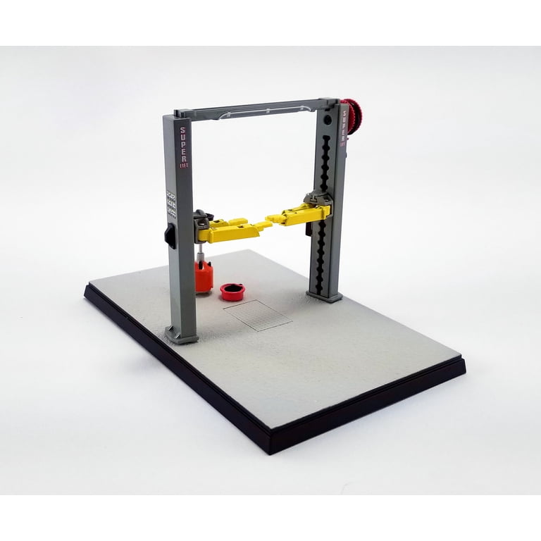 Two Post Lift Gray for 1/43 Scale Model Cars by GMP - Walmart.com