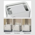 thumbnail image 5 of YAOMOBB Wireless Router Storage Box Storage Box Large Capacity Wifi Wire Network Cable Sorting Box Household Supplies Wire Cable Storage Case, 5 of 5