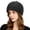 Black, variant on Men's Textured Docker Cap Plaid Brimless Hat Adjustable Vintage Sailor Skull Cap Gray One Size