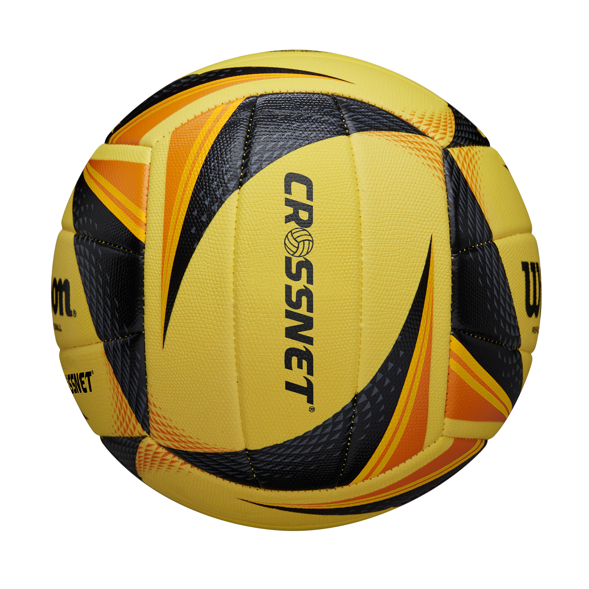 Wilson AVP OPTX Replica Volleyball, Yellow/Black photo 4