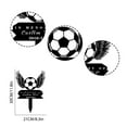 thumbnail image 4 of Custom Soccer Metal Memorial Stake Personalized Football Player Grave Marker Name Sign Ball With Wings Remembrance Stake Decor, 4 of 6