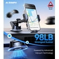 thumbnail image 3 of Soporte para Teléfono de Coche VICSEED 2026 Mejorado con Ajuste 360°, 3 of 9
