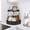 Black, variant on odorsTT 2 Tier Roasted White Bathroom Counter Organizer, Wood Bathroom Tray with Drawer, Corner Storage Shelf for Cosmetic Vanity Tray Kitchen Spice Rack Coffee Station Organizer