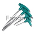thumbnail image 2 of For 6pcs Kit Hardware Hexagon Socket T Screw Nut Wrench T Handle, 2 of 5