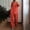 Orange, variant on Two Piece Sets for Women Summer Cotton Linen Sets for Womens 2 Piece Set Casual V Neck 3/4 Sleeve Blouses and Wide Leg Pants White M