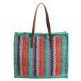 thumbnail image 1 of Bolso Mano Tejido A para Mujer Rayas Al Aire Libre La, 1 of 9