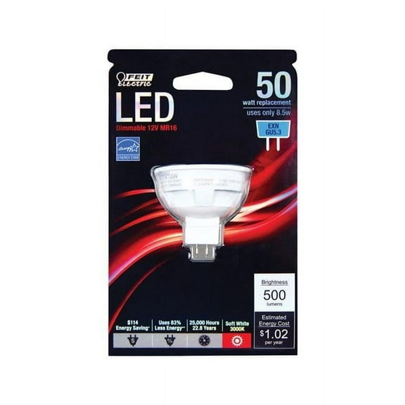 Feit Electric 3505740 8.5 W Dimmable LED Light Bulb - Soft White- pack of 4