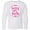 AA-White, variant on Inktastic Sassy Since Birth, Arrows, Hearts - Pink Purple Long Sleeve Youth T-Shirt