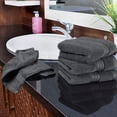 thumbnail image 4 of Utopia Towels 12 Pack Premium Wash Cloths Set, 12 by 12 Inches, 100% Cotton Ring Spun, Highly Absorbent and Soft Feel Washcloths for Bathroom, Spa, Gym, and Face, Grey, 4 of 8