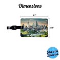 thumbnail image 3 of Auckland, New Zealand Travel City Country Stamp Faux Leather Travel Luggage Tag, 3 of 7