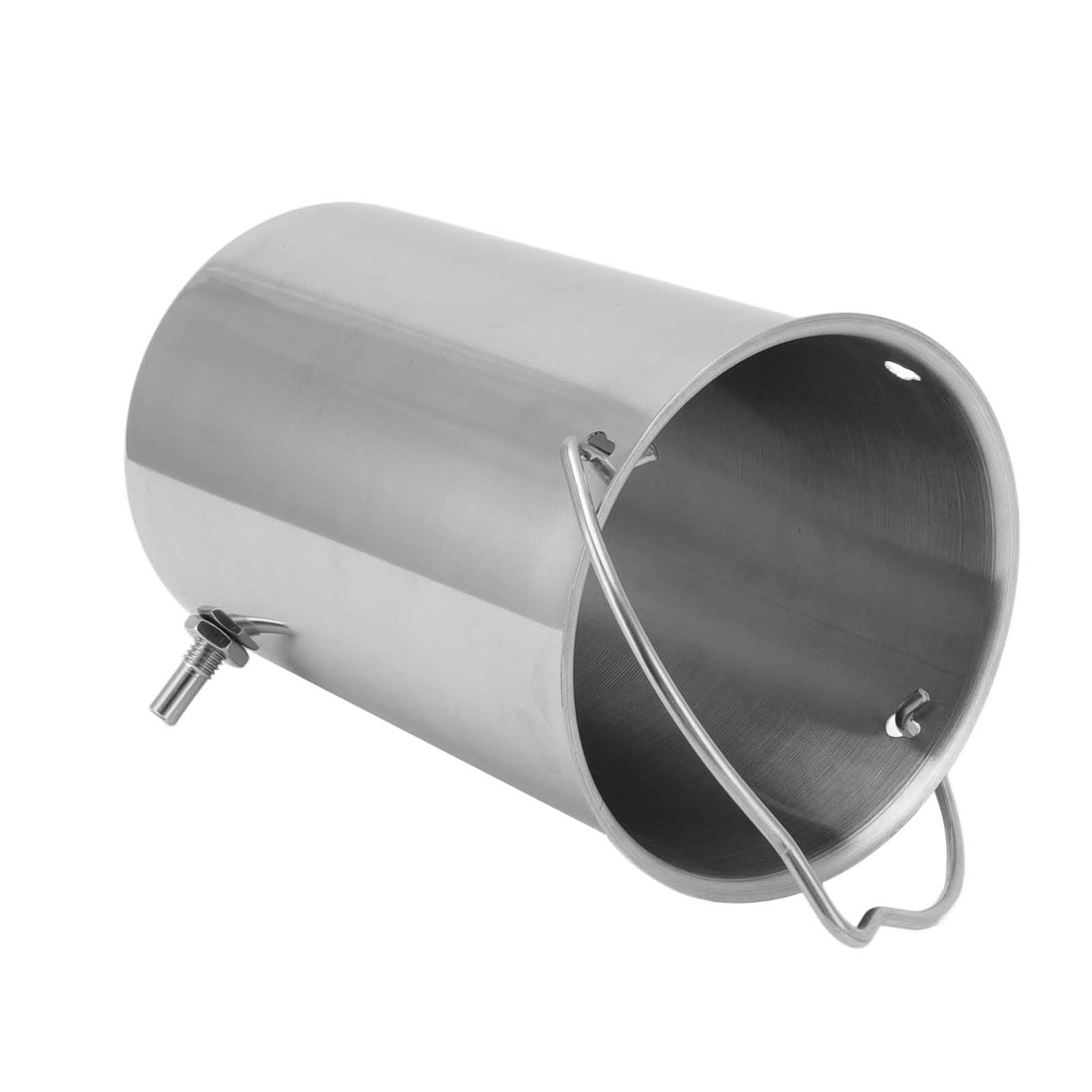 Enema Bucket, Stainless Steel Comfortable Experience Cleaning Equipment Enema Bucket Kit For