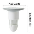 thumbnail image 3 of Rubber Anti-Odor Floor Drain Cover, No Filter Deodorant Anti-Clogging Backflow Preventer Sewer Core for Bathroom, Kitchen, 1.4"-3" Pipe Universal, 3 of 3