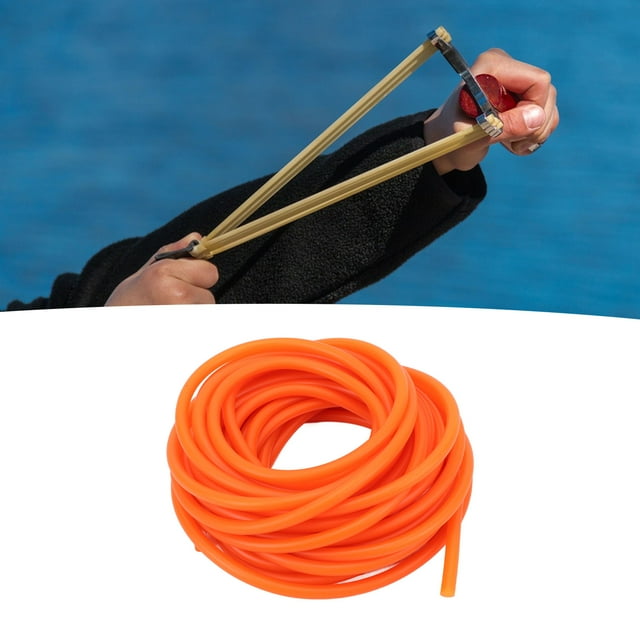 Manguera De Catapulta De Tirachinas, Tubo De Catapulta De Tirachinas Elástico Ampliamente Utilizado 32,8 Pies Para Equipos De Pesca